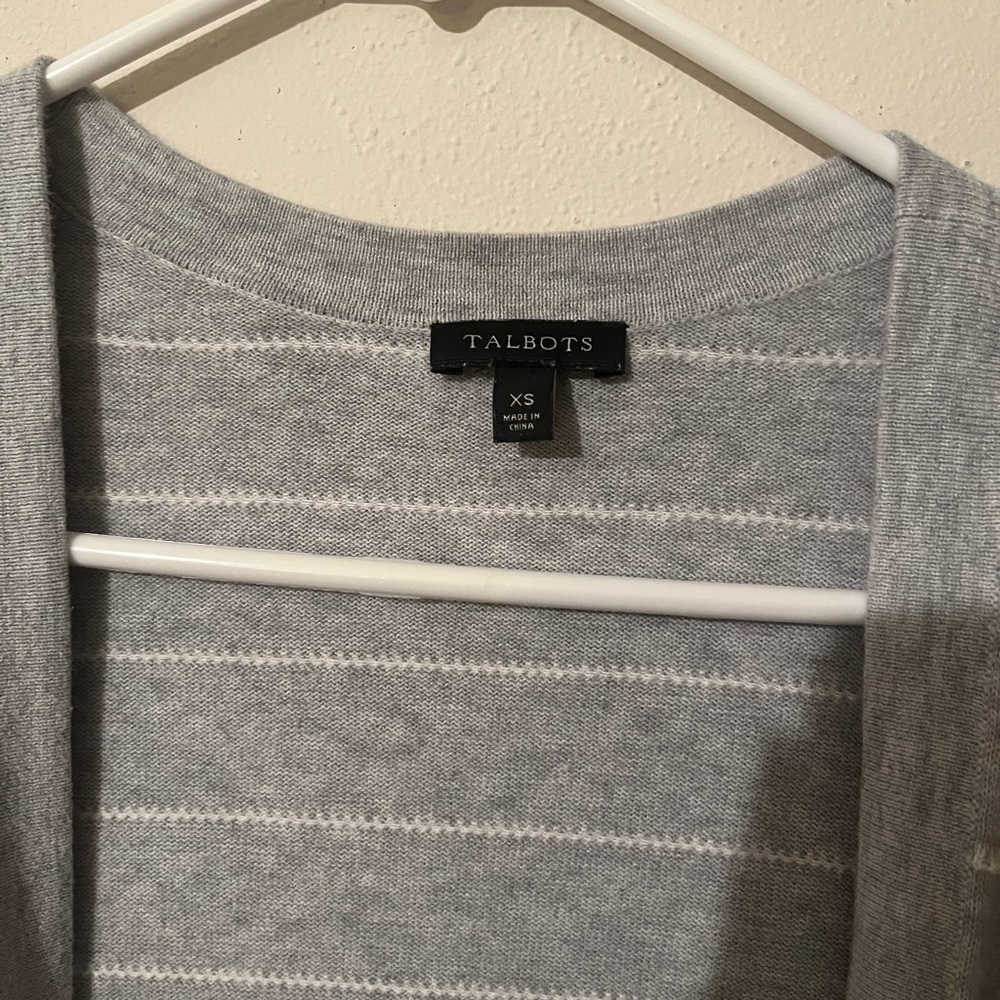 Talbots Striped Cardigan - Picture 3 of 3